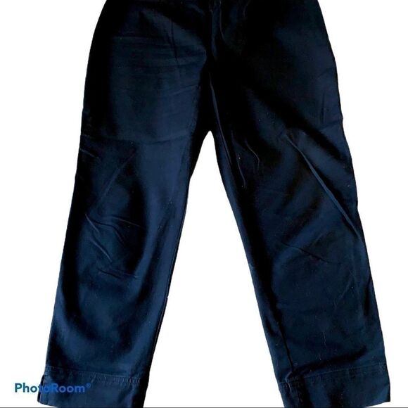 Ellen Tracy black cropped pants size 8 - Picture 1 of 7